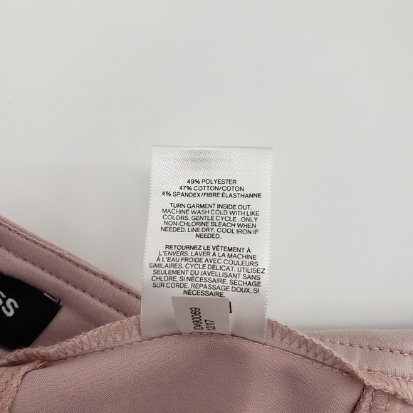 EXPRESS Dusty Pink Lace up Mini Skirt - Picture 8 of 8